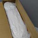 EASELAND Queen Size Mattress Pad Pillow Top Mattress Cover Quilted Fitted Mattress Protector Cotton Top Stretches up 8-21" Deep Pocket Cooling Mattress Topper (60x80 inch, White)