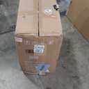 Sweetcrispy Big and Tall Office Desk Chair with Lumbar Support, 500lbs Heavy Duty Mesh Ergonomic Computer Chair with 4D Armrest and Wide Comfy Seat, Wheels for Adult (Light Black)