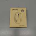 TECKNET Bluetooth Mouse, 4800 DPI Wireless Mouse, 2-Year Battery 6 Adjustable DPI, 6 Buttons Compatible with Laptop/Windows/Computer - Black