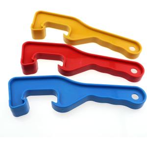 3PCS 20x6x1.7cm Plastic Bucket Lid Opener Spanner Tool