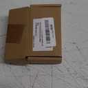 LONTAN 5 Pack Glass Knobs for Dresser Drawers Crystal Cabinet Knob Brushed Round Clear Hardware for Bathroom, Aluminum Alloy Base