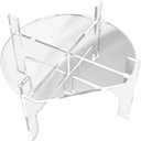 Acrylic Beverage Dispenser Stand, Glass Water Juice Drink Beverage Dispenser Floor Pitcher Stand Base for Parties and Catering Events, Fit Max 9 Inch Diameter of Water Dispenser Glass Drink