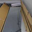 Arched Full Length Mirror, Floor Mirror with Stand, 18"x58" Large Mirror, Wall Mirror Full Length, Gold Floor Length Mirror, Gold