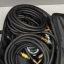 MIKKUPPA 4 Tire Inflation System - 4 Tire Inflation Deflation System, Tire Pressure Equalizer with Quick Coupler Adaptor Closed Flow Air Chuck for Car Trucks Off Road Vehicles Up to 155" Wheelbase