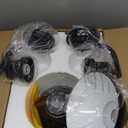 zeyu 8.4'' Barn Sconce Wall Lighting, 2 Pack Industrial Wall Lights for Bedroom Dining Room, Metal Dome Shade in Black Finish, ZY24-1W-2PK BK