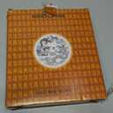 Amosfun Chinese Desktop Gong Ornament Delicate Alloy Wind Chime for Home Office Decoration Feng Shui Accent Unique Gong Design for Chic Indoor Decor