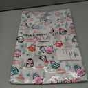 Christmas Microfiber Scrub Top, 100% Polyester, Brushed Fabric, Red (2X)