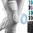 NEENCA Professional Knee Brace for Women/Men, Knee Support with Patella Pad & Side Stabilizers, Compression Knee Sleeve for Knee Joint Pain, Meniscus Tear, ACL, PCL, Runner, Workout - FSA/HSA Approved, Medium