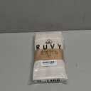 Ruvy Home Basics Turkish Hand Towels for Bathroom Set of 2 | 18"x40", Cotton | Decorative Towel for Bathroom, Kitchen, Dishcloth, Tea, Yoga, Face, Gym - Beige (Modern - 2 Pack)