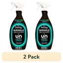 Downy Wrinkle Releaser Spray, All In One Wrinkle Release Spray, Odor Eliminator, Static Remover, Fabric Refresher & Ironing Aid for Clothes, 33.8 Fl Oz (Pack of 2), Unstopables Fresh Scent
