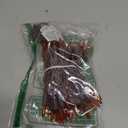 Novelty Lights 11 Feet 50 Bulbs Traditional Incandescent Mini Lights, Amber on Brown Wire with 2.5" Spacing, Commercial Grade and UL Listed for Indoor/Outdoor Use, End-to-End Connectable