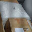 Outdoor Deep Seat Cushions Set of 2 for Patio Furniture, Waterproof & Fade Resistant Replacement Cushions with Removable Covers, 24 x 24 Inch, Beige