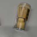 Taruzil Matcha Whisk, Matcha Bamboo Whisk, Matcha Whisks Set for Matcha Powder Handcrafted Organic Traditional Japanese Chasen, 100-Prong Matchas Stirrer Wisk Mixer Brush for Authentic Tea Preparation