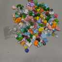 Random Pcs Mini Patio Miniatures Figurines Colorful Mini Resin Figures in Bulk Miniature Little Small Animals Figurines for Fairy Garden Landscape Dollhouse Accessories DIY Crafts Aquarium Decor