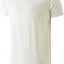 KLIEGOU Mens 100 Cotton Hipster Hip Hop Longline Crewneck T-Shirt Pre - Shrunk, Size XL