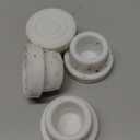Impresa 4‑Pack Pool Ladder Bumpers – White Rubber Ladder Plugs, 1.8″ Inner Diameter