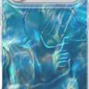 LONLI Hue for iPhone 17 Pro Max Case - Ocean Waves Shockproof Phone Cover - [Shock-Absorbent Bumper] - Cute, Unique and Aesthetic