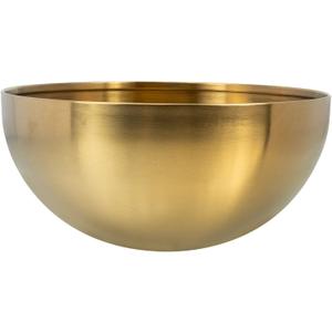 IMIKEYA Stainless Steel Salad Bowl 15cm Gold Korean Style Multipurpose Bowl for Fruit Salad Snack