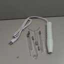 Pure Daily Care NuDerma Clinical Portable Skin Therapy Wand, Machine with 6 Fusion Neon + Argon Wands  Anti Aging - Clarifying - Skin Tightening & Radiance - Wrinkle Reducing (7 Piece Set)