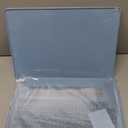 IBENZER Compatible with Old Version MacBook Air 13 Inch Case (2017-2010 Release), Models: A1466/A1369, Plastic Hard Shell Case with Keyboard & Screen Cover for Mac Air 13, Airy Blue, A13ARBL+2A