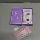 Epilator,Epilator for Women,Facial Hair Removal for Women Rechargeable,2 Speeds Hair Removal Device with 36 Tweezers,Hair Removal Device Legs/Face/Bikini/Arms,Epilator for face Smooth Skin