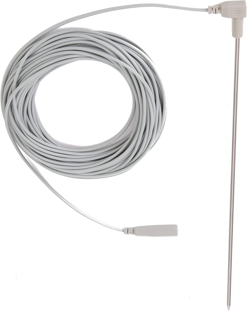 Hooga Grounding Rod with 40 ft Ground Wire for Grounded Earth Connected Products, Mats, Sheets, Pads, Wrist Bands, Blankets, Pillow Case. Stay Grounded Indoors. Stainless Steel Rod. Great for Travel.