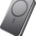 for Magsafe Battery Pack, 10000mAh Magnetic Portable Charger with USB-C 20W Fast Charging, Slim & Lightweight Wireless Power Bank for iPhone Air/17/16/15/14/13 Series, for Travel Cruise Essentials