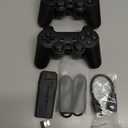 SHEPUDRUC Wireless Retro Handheld Game Console, Game Console Stick Built-in 20000+ Plug-and-Play Video Games, Equipped with 18 Simulators, 4K HDMI Output and Dual 2.4G Controller63GB Memory Card