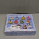 12PCS Rubber Ducks,Toddler Bath Toys,No Hole Bathtub Toys,Baby Pool Toys for 18 Months and Older