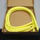 PATIKIL 4 Pcs Pipe Insulation Foam Tube, Heat Preservation Foam Pipe Tubing Covers 3/8" (10mm) ID x 3.3FT x 13/16" OD for Handle Heat Water Pipe Freeze Protection, Yellow