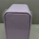 Mini Fridge, 6 Liter/8 Can 110V AC/DC Portable Thermoelectric Cooler Refrigerators for Bedroom, Skincare, Beverage, Office, Dorm Room and Car, Purple