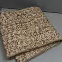 Hallway Runner Rug 2x8 Print Braided Runner Rug Stain Resistant Non-Slip Washable Area Rug Farmhouse Printed Textured Floor Cover Carpet for Entryway Bedroom Laundry Kitchen, Linen