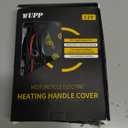 Heated Grips Cover, Motorcycle Heated Handlebar Warmers, Universal 12V Grip Heaters for Harley Motorcycle Dirt Bike Street Bike ATV 4 Wheeler - Easy to Install