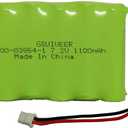 300-03864-1 Battery 7.2V 1100mAh Compatible with Honeywell Alarm Lynx WALYNX-RCHB-SC Honeywell Lynx Touch K5109, L3000, L5000, L5100