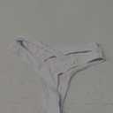 Ice Silk Sexy Girls Briefs Mid Waist Women Panties Thong Temptation Hollow Out Underwear Cross Fitness Underpants S