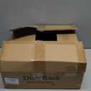 SAYZH Dish Drying Rack - Expandable Dish Rack for Kitchen Counter, Rust-Resistant Dish Drainer with Utensil Holder and Raised Guardrail, Kitchen Organizer for Cup and Bottle (Black)