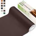 Leather Repair Tape,16 x 80 Inches Self Adhesive Leather Repair PatchLeather Repair Kit for FurnitureCouches,Car Seats,Cabinets,Handbags(Light Coffee-Litchi Grain)
