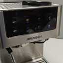 AIRMSEN Espresso Machines with Burr Grinder, 20 Bar, Milk Frother Steam Wand, Stainless Steel Coffee Maker for Home - Cappuccino Latte & Cold Brew Iced Coffee Maker & Americano