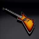 Firefly FFLX Solid Body Electric Guitar,Mahogany Guitar body,Stainless steel and ball end frets,rosewood fretboard(Vintage Sunburst Color)