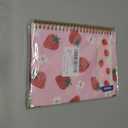 2026 Planner, Jan.2026 - Dec.2026 Planner Weekly and Monthly 6.25"x8.5" with Page Tabs, Calendar Hardcover with Inner Pocket, Elastic Band, Twin-Wire Binding, Bookmark, Cute Strawberry