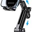 Miracase [Upgraded Version Cup Phone Holder for Car, Universal Adjustable Long Neck Car Phone Mount Cradle Friendly Compatible with iPhone Samsung Google and All 4.0-7.0 inches Smartphones