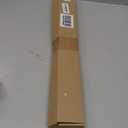 Aluminum Alloy Decorative Frame case for Echo Show 21 (Yellow Golden)