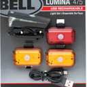 Bell Sports Lumina™ 475 USB Rechargeable Light Set