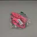 Lukovee No Pull Dog Harness and Leash Set, Soft Padded Small Dog Harness, Neck & Chest Adjustable Reflective Vest Puppy Harness with 4ft Lightweight Anti-Twist Dog Leash for Small Dogs (XXS, Pink) (