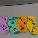 Sesame Street Toddler Socks with Grippers, Non Slip Socks for Kids