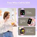 4G Kids Smart Watch for Boys Girls with GPS Tracker, Kid Smartwatch Phone Call SOS Video Call for Kids Birthday Gift Ages 4-12