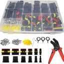 Boatsea 709Pcs Waterproof Wire Connectors, 43 Kits Automotive Electrical Connectors Electrical Wire Connectors Kit 1/2/3/4/5/6 Pin Weather Pack Connector for 13-20 AWG Wire with Ratchet Crimping Tool