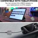 PEPPER JOBS USB C to Ethernet Adapter, Gigabit Ethernet Adapter to USB 3.0 Type-C Ethernet Network Adapter, Portable Thunderbolt Adapter, Laptop USB C Hub forMacBook Air/Pro, XPS, USB-C Device