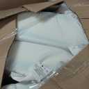 HOMBYS Memory Foam Couch Cushion Replacement, High Density Upholstery Foam Wrapped with Memory Foam & Polyester Batting, Sofa Cushions Inserts with Dacron Fiber Layer,with Removable Cover,5"x24"x27" (White)