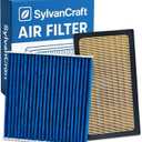 Engine And Cabin Air filter Combo for Camry Hybird (2018-2025), RAV4 Hybrid (2019-2025), Sienna Venza (2021-2025), Highlander Hybrid (2020-2025), RAV4 Prime,Highlander/GrandFits Hybrid Only)
